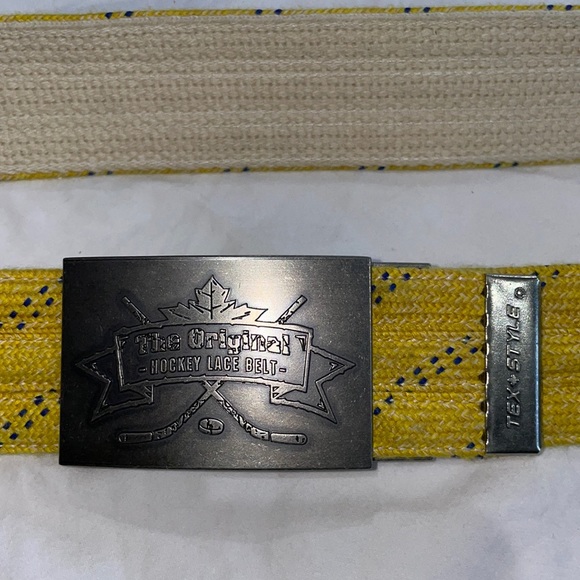 Vintage Hockey lace belt - Picture 2 of 7